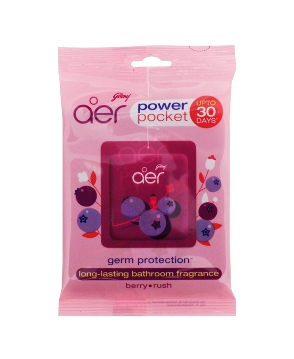 Aer Power Pocket - Berry Rush Bathroom Fragrance